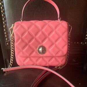 Authentic Kate Quilted Pink bag